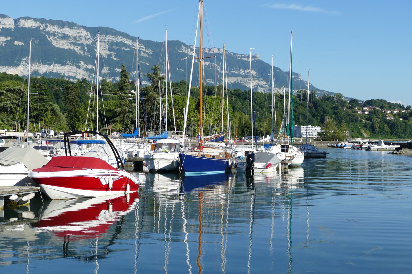Activités estivales au lac du Bourget