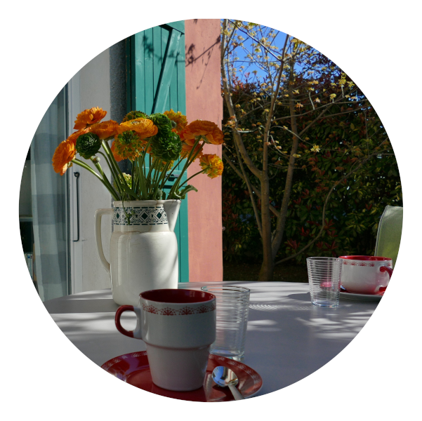La terrasse de l'appartement